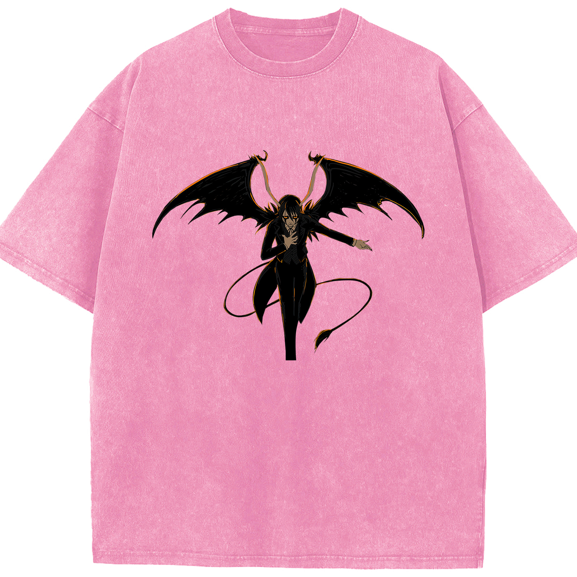 （画像用） ブリーチ ウルキオラ·シファー BLEACH Ulquiorra cifer 綿100% ヴィンテージ風 半袖Tシャツ（フロントプリント）